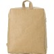 Рюкзак з ламінованого паперу, колір коричневий - V0558-16
