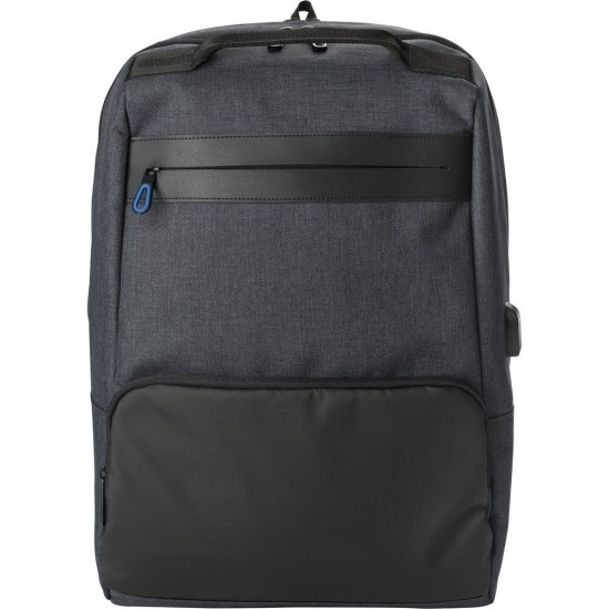 Рюкзак для ноутбука, колір чорний - V0583-03