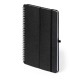Блокнот А5 RPET підставка для телефону-планшета, колір чорний - V0594-03