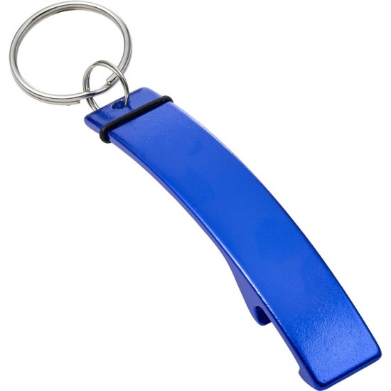 Брелок, відкривачка для пляшок, колір синій - V0637-11