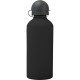 Пляшка для води Voyager, алюмінієва, 600 мл, колір чорний - V0655-03