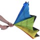 Оборотна автоматична парасолька, колір мультикольоровий - V0671-99