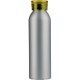 Пляшка для води Voyager, алюмінієва, 650 мл, колір жовтий - V0692-08