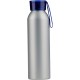 Пляшка для води Voyager, алюмінієва, 650 мл, колір синій - V0692-11