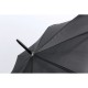 Велика вітрозахисна автоматична парасолька чорний - V0721-03