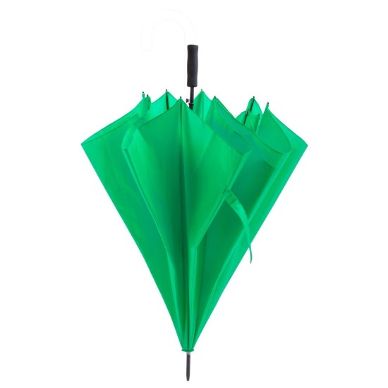 Велика вітрозахисна автоматична парасолька, колір зелений - V0721-06