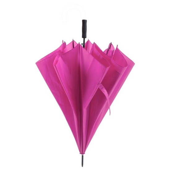 Велика вітрозахисна автоматична парасолька, колір фуксія - V0721-31