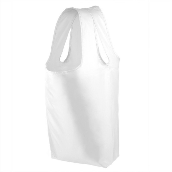 Еко-сумка для покупок з широкими ручками, колір білий - V0751-02