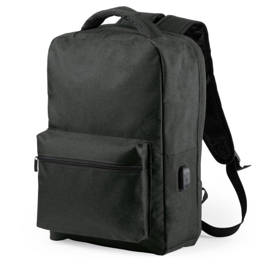 Протиугінний рюкзак, відділення для ноутбука 15 дюймів і планшета 10 дюймів, захист від радіочастотної ідентифікації, колір чорний - V0767-03