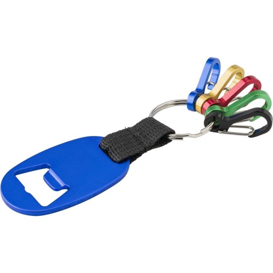 Брелок для ключів, відкривачка, колір кобальт - V0768-04