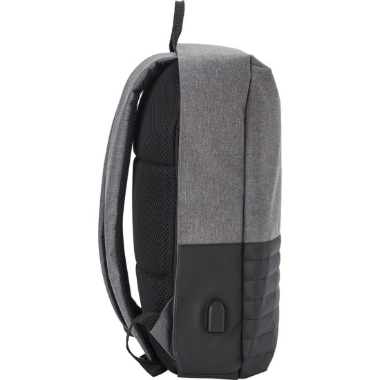 Рюкзак проти крадіжок, 15-дюймовий відсік для ноутбуків, колір чорний - V0776-03