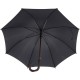 Автоматична парасолька rPET, колір чорний - V0790-03