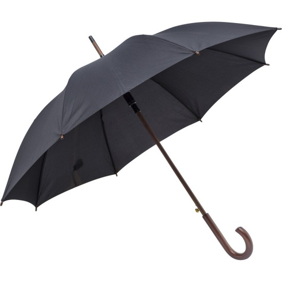 Автоматична парасолька rPET, колір чорний - V0790-03