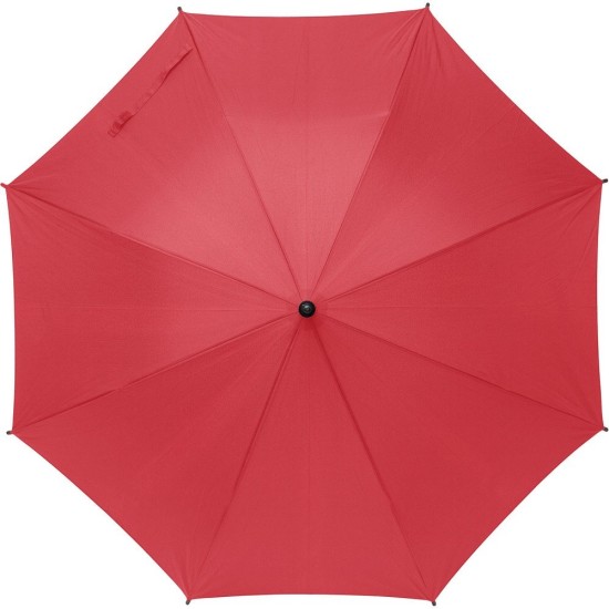 Автоматична парасолька rPET, колір червоний - V0790-05