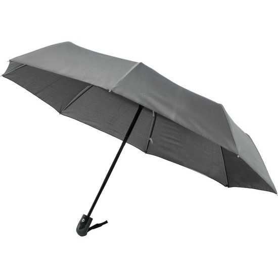 Автоматична парасолька, складна, колір чорний - V0794-03
