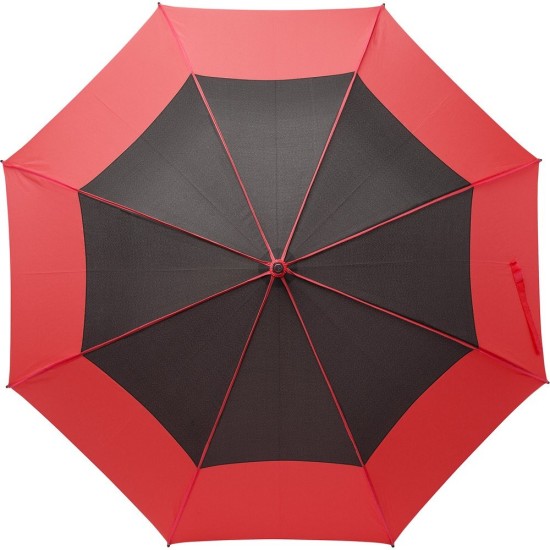 Вітрозахисна ручна парасолька червоний - V0804-05