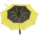 Вітрозахисна ручна парасолька, колір жовтий - V0804-08