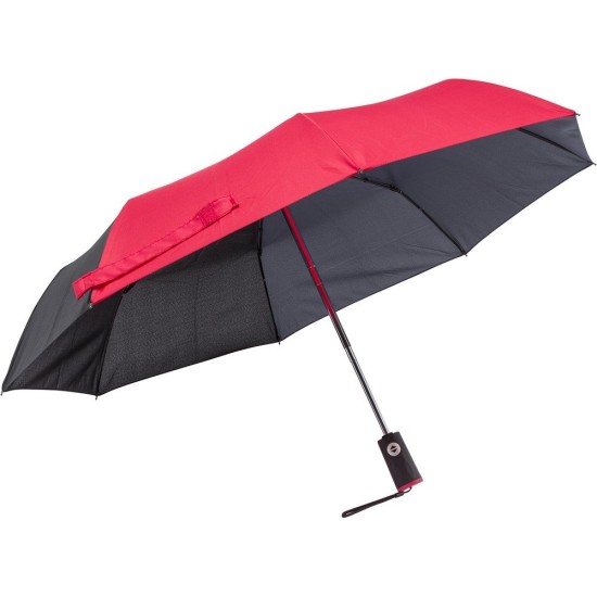 Автоматична парасолька, складна, колір червоний - V0807-05