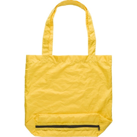 Складна парасолька, сумка для покупок, колір жовтий - V0808-08