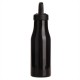 Термопляшка Mauro Conti, 475 мл, з ручкою та металевим кільцем, чашка з контейнером, колір чорний - V0850-03