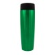Термокружка 450 мл Elizabeth, колір зелений/чорний - V0900-06