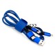 Кабель USB зарядки та синхронізації Kenneth, колір кобальт - V0902-04