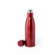 Термопляшка 500 мл, нержавіюча сталь, подвійні стінки, колір червоний - V0971-05