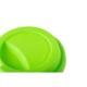 Кружка скляна туристична 350 мл, колір прозорий/світло-зелений - V0987-10
