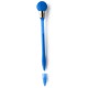 Ручка кулькова  лампочка з ковпачком, колір кобальт - V1006-04