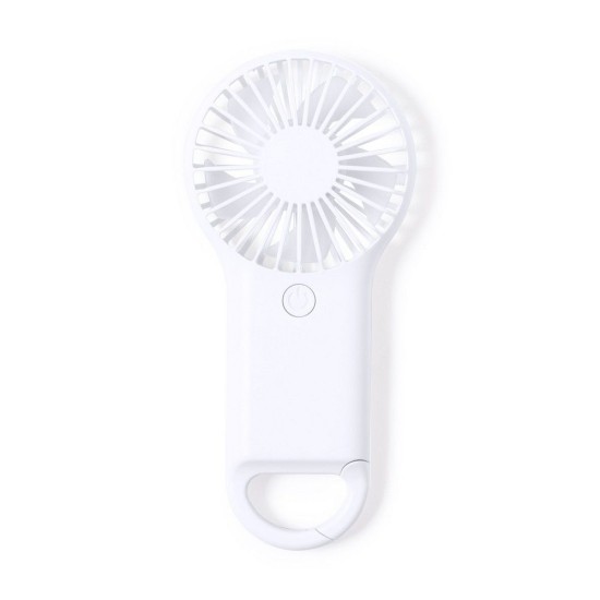 Кишеньковий вентилятор, колір білий - V1055-02