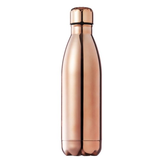 Пляшка для води 790 мл, мідна поверхня, колір золотистий - V1061-24
