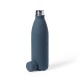 Пляшка для води 790 мл, кришка в тон, гумова обробка, колір кобальт - V1076-04