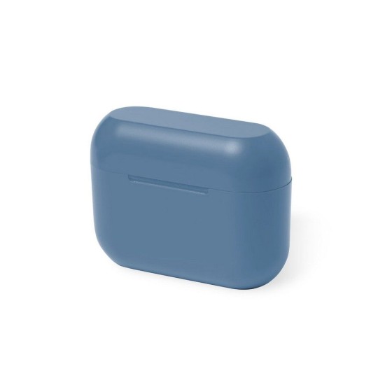Навушники бездротові BT 5.3 в зарядному кейсі, колір синій - V1147-11
