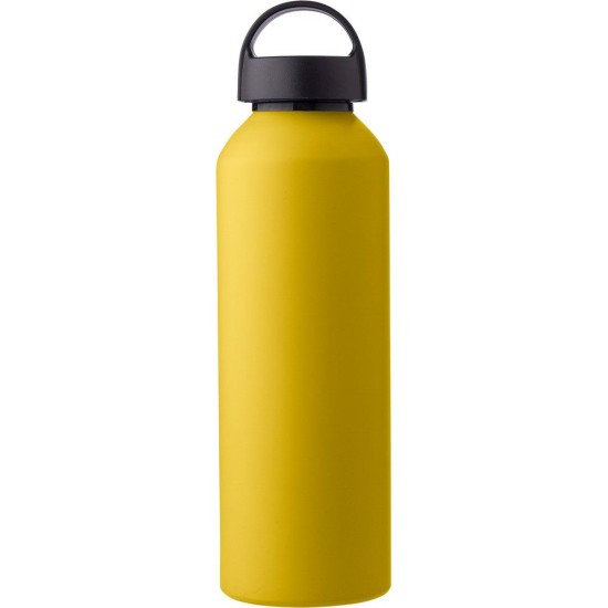 Пляшка для води алюмінієва 800 мл, колір жовтий - V1185-08