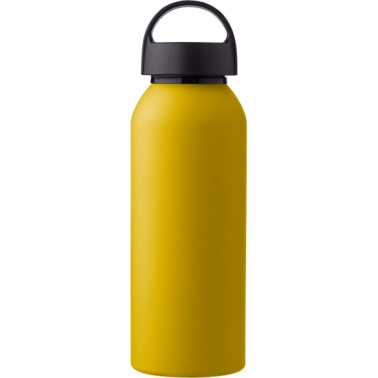 Пляшка для води алюмінієва 500 мл, колір жовтий - V1186-08