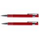 Письмовий набір, кулькова ручка і олівець, колір червоний - V1203-05