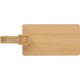 Бирка багажна бамбукова, колір коричневий - V1239-16