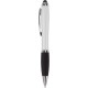 Кулькова ручка зі стилусом, колір білий - V1315-02