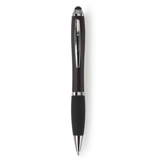 Кулькова ручка зі стилусом, колір чорний - V1315-03