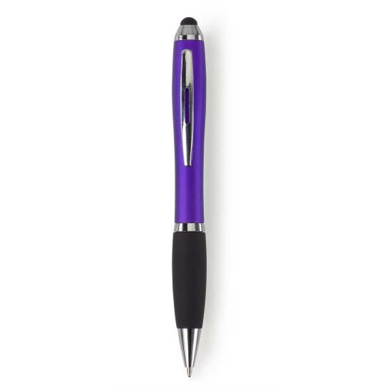 Кулькова ручка зі стилусом, колір фіолетовий - V1315-13