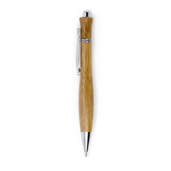 Еко-ручка кулькова бамбукова натуральний - V1334-17