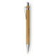 Еко-ручка кулькова бамбукова, колір натуральний - V1336-17
