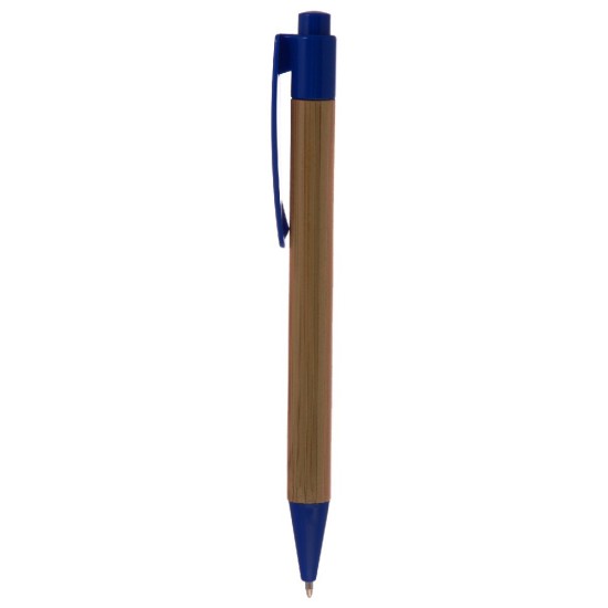 Бамбукова кулькова ручка кобальт - V1410-04