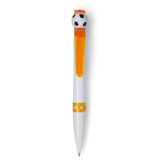 Ручка кулькова Футбол, колір помаранчевий - V1434-07