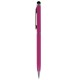 Кулькова ручка зі стилусом, колір рожевий - V1537-21