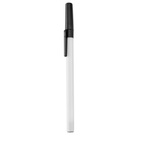 Кулькова ручка з ковпачком, колір чорний - V1584-03