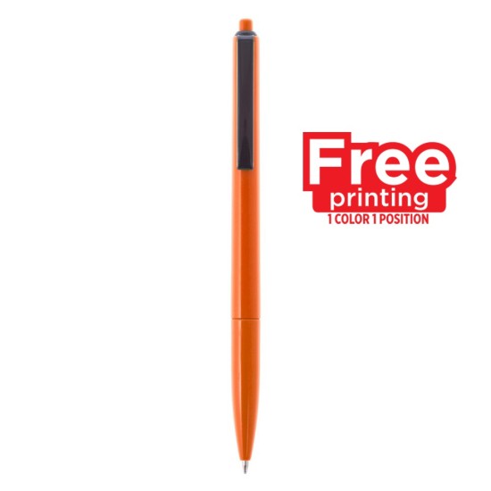 Кулькова ручка, колір помаранчевий - V1629-07