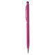 Кулькова ручка зі стилусом, колір рожевий - V1637-21