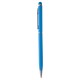 Кулькова ручка зі стилусом, колір блакитний - V1637-23