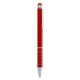 Кулькова ручка зі стилусом, колір червоний - V1657-05
